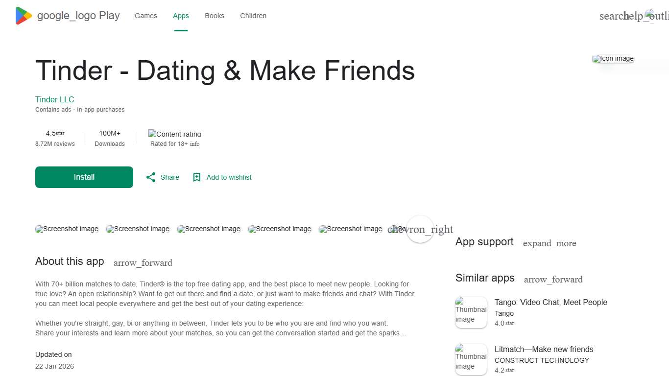 Tinder - Dating & Make Friends – Apps on Google Play